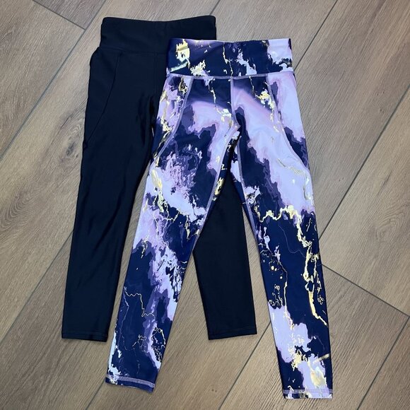 Old Navy Other - Old Navy Girls Powersoft Go Dry Leggings Bundle Size 8